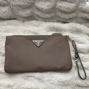 Prada Tessuto Wristlet